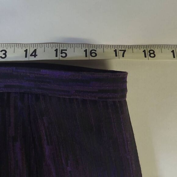 Anne Klein Purple Midi Skirt - Picture 5 of 8